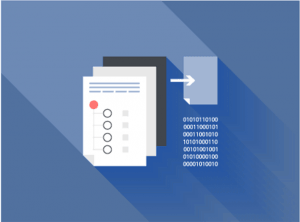 image of document and data